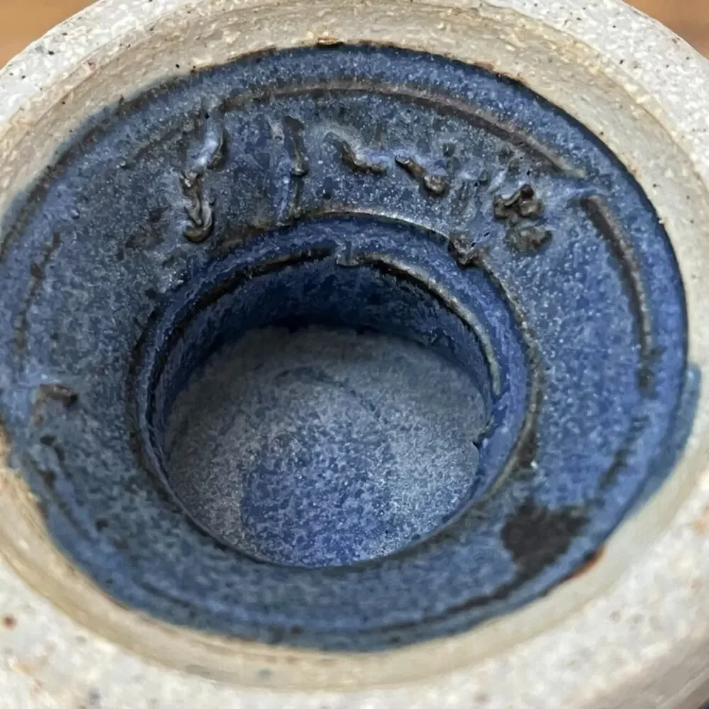 Handmade Stoneware Goblet 4